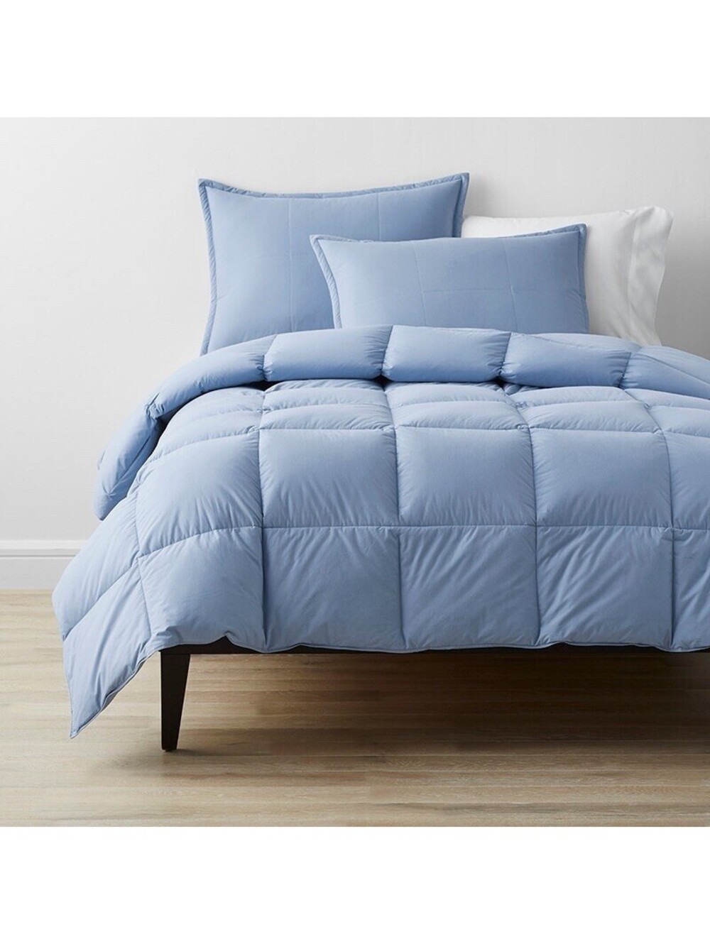 The Company Store LaCrosse RDS Down Comforter King Porcelain Blue Medium